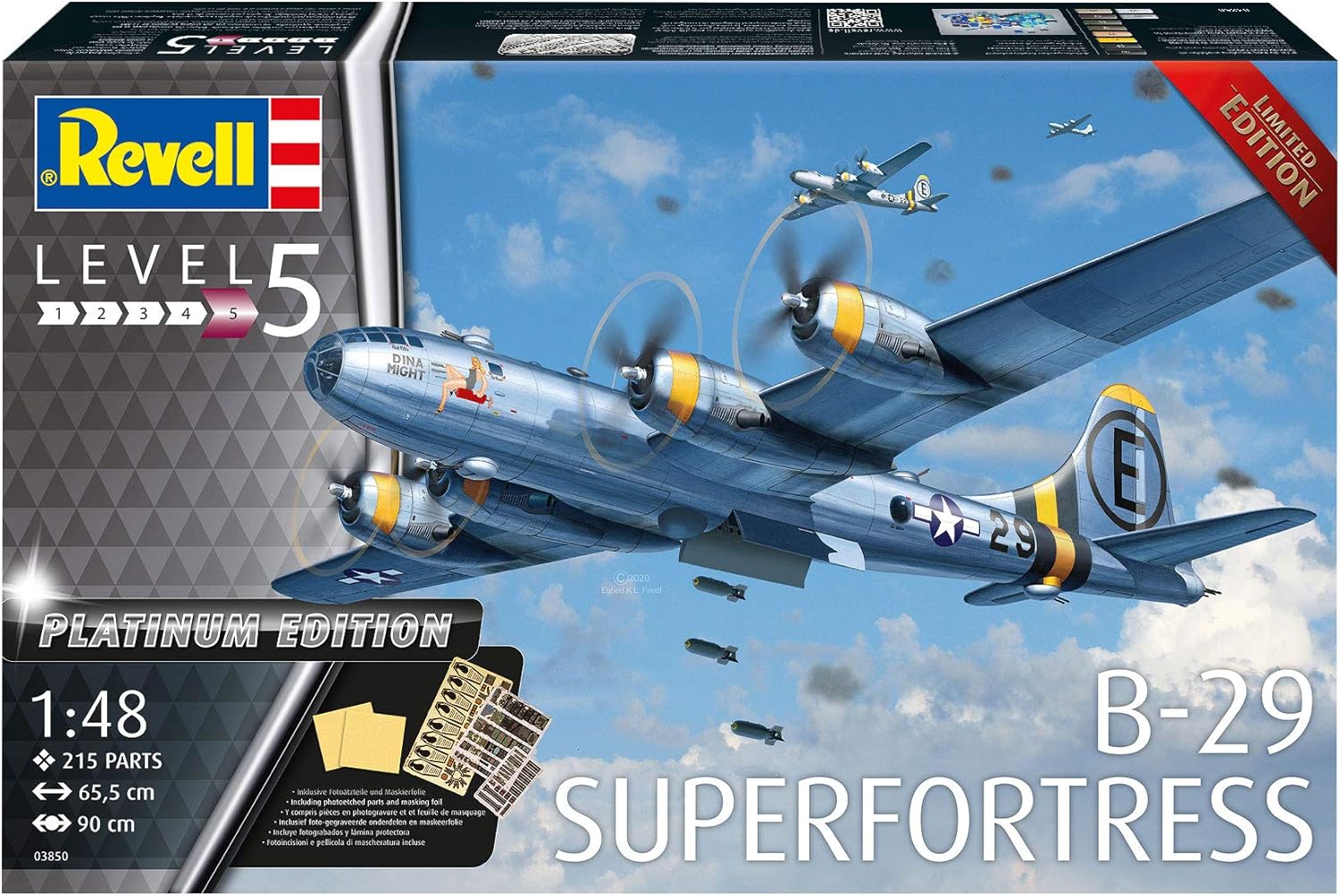 Revell 1/48 B-29 Super Fortress Platinum Edition 