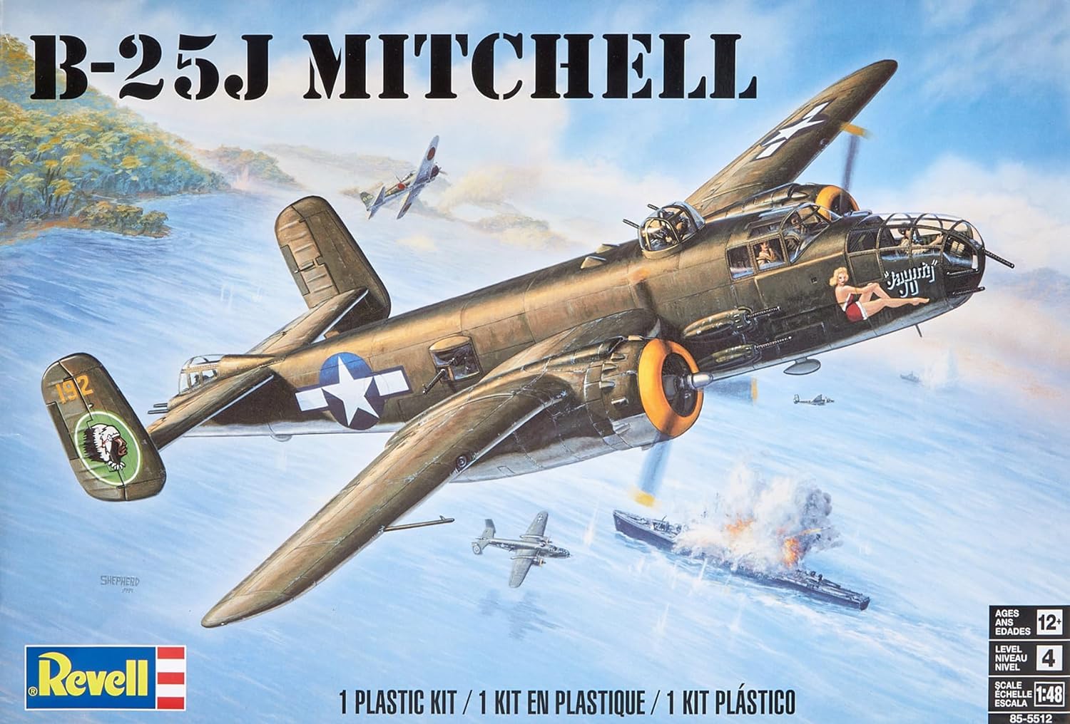 Revell 1/48 B25J Mitchell