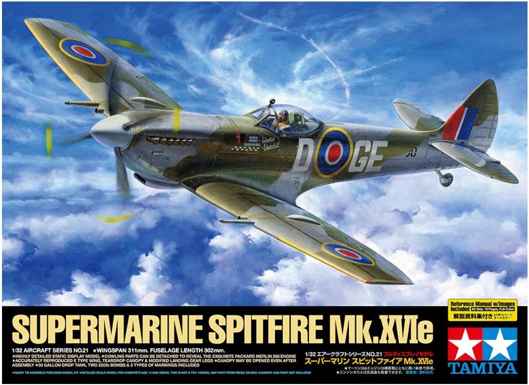 TAMIYA 1/32 Supermarine Spitfire Mk.XVIe