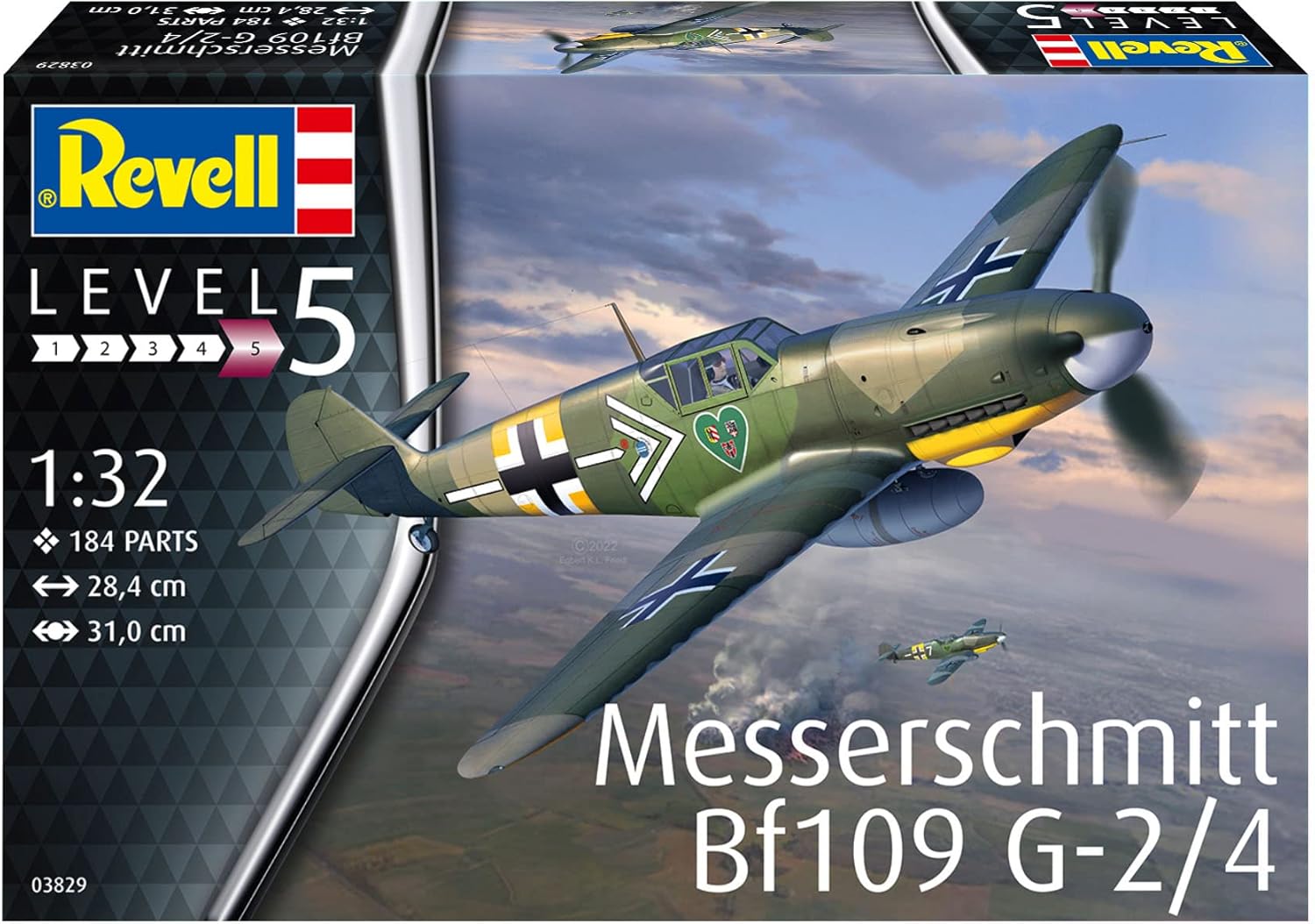 Revell 1/32 Messerschmitt Bf 109 G-2/4